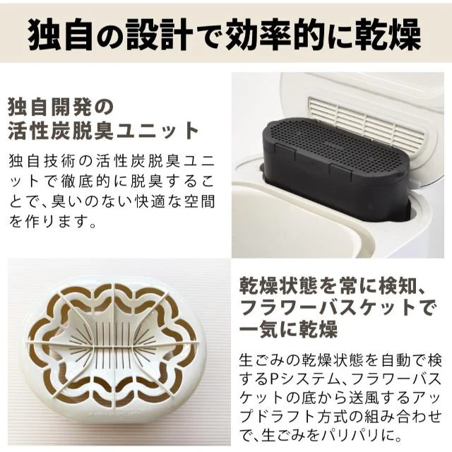 生ごみ減量乾燥機 パリパリキュー PPC-15 MB 【直送品】 返品・キャンセル・他商品と同時購入は不可 - Image 4