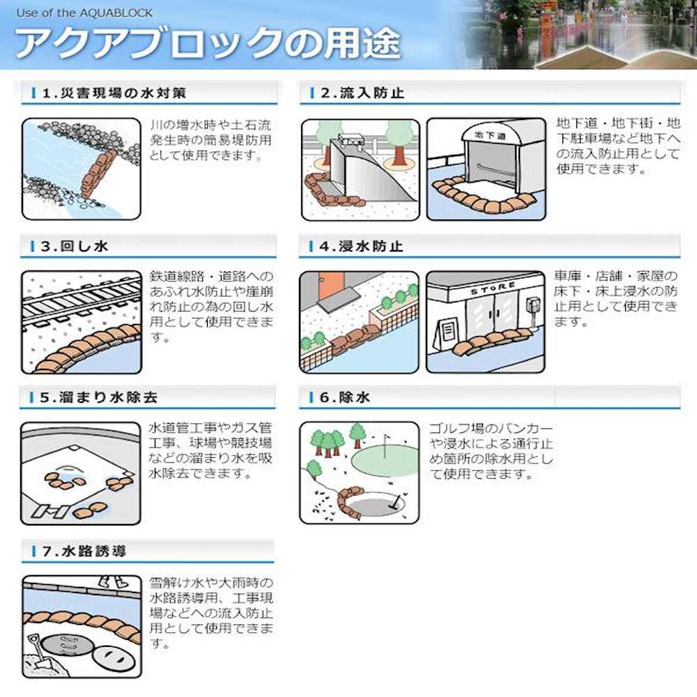 「アクアブロック」  再利用可能版(真水対応) ND-20 【直送品】 返品・キャンセル・他商品と同時購入は不可 - Image 6