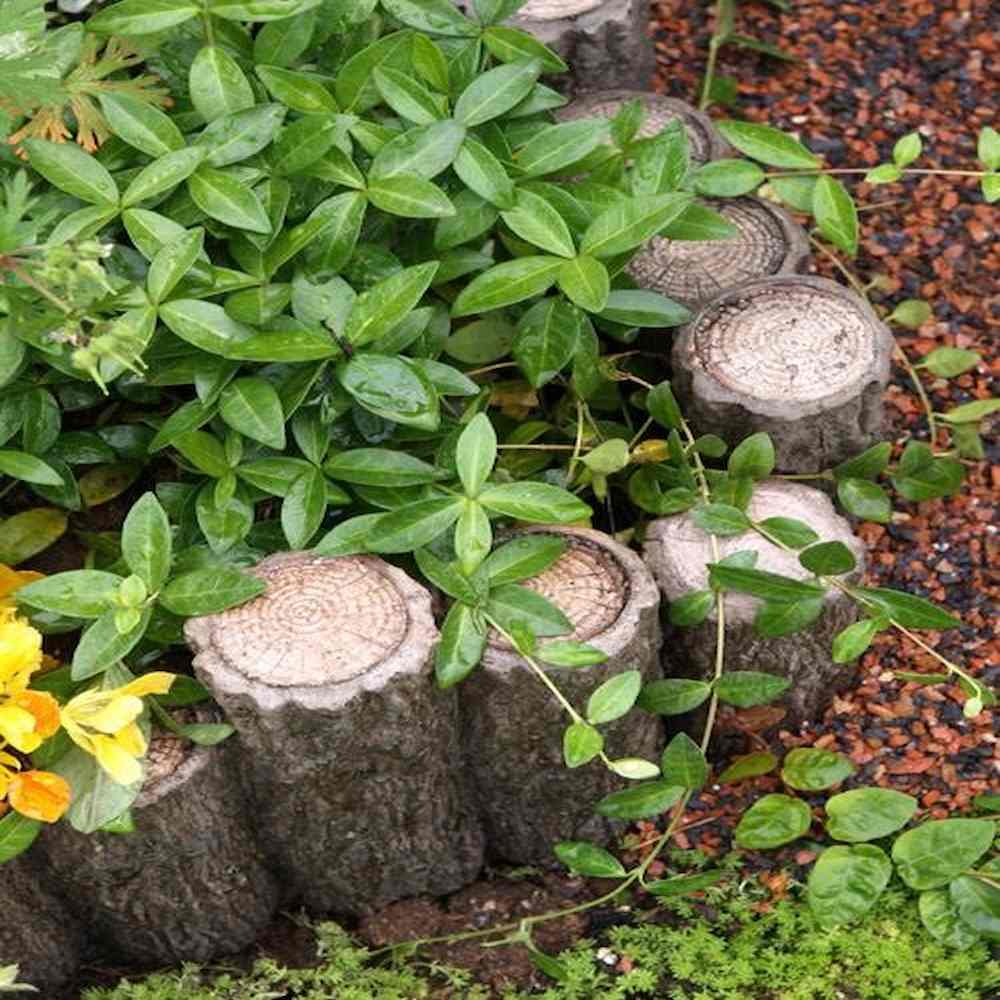 花壇材 擬木 五連300 ×2個 1334242  【直送品】 返品・キャンセル・他商品と同時購入は不可 - Image 2