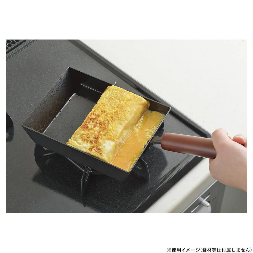 鉄鍋 玉子焼き シリコンコーティング 5113 【直送品】 返品・キャンセル・他商品と同時購入は不可 - Image 2