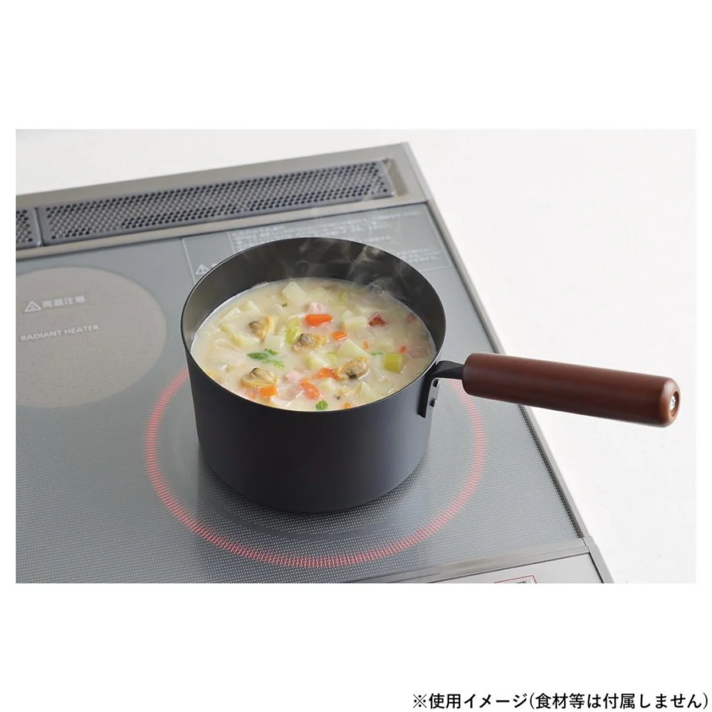鉄鍋 片手鍋16cm シリコンコーティング 5168 【直送品】 返品・キャンセル・他商品と同時購入は不可 - Image 3