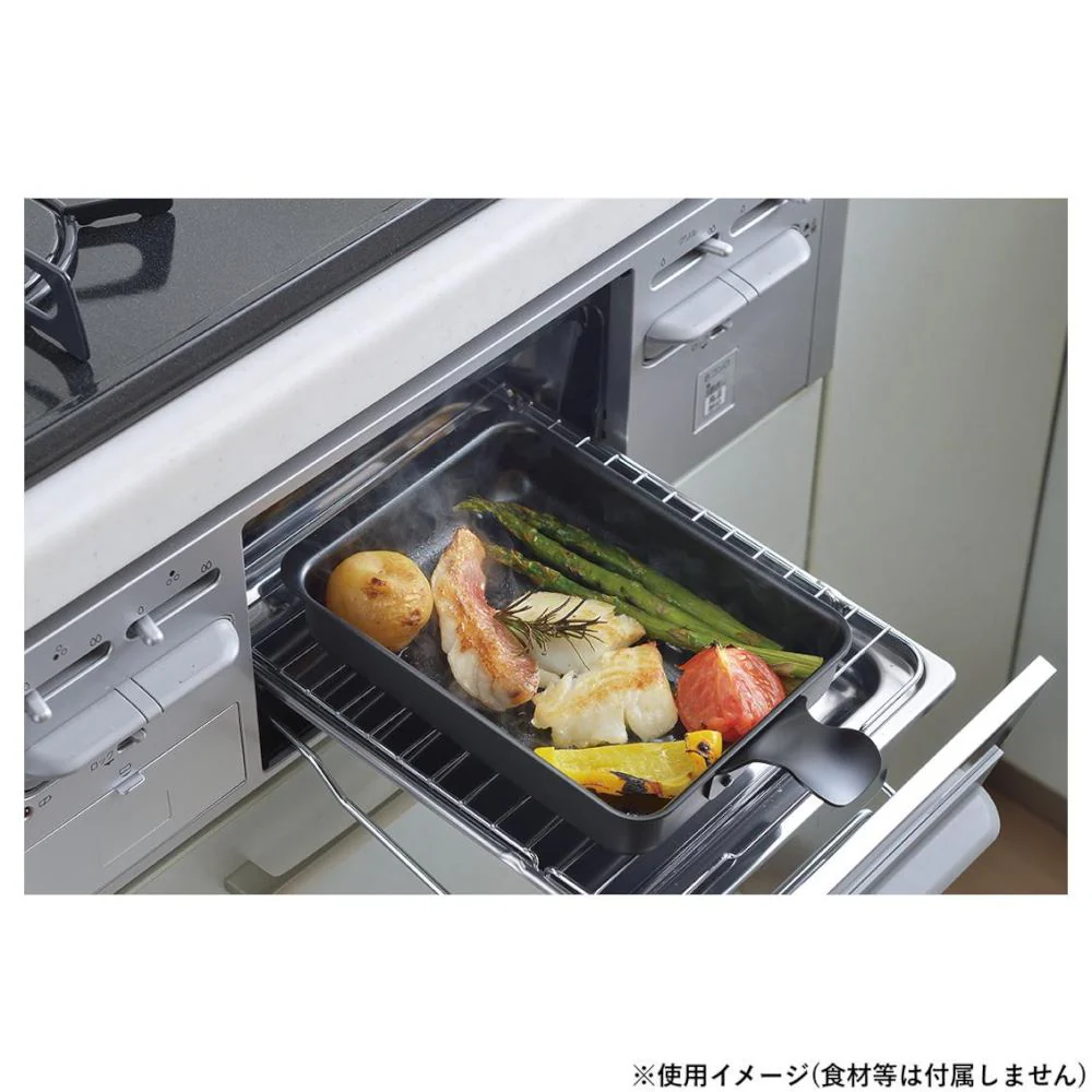 鉄鍋 グリルプレート シリコンコーティング 5298 【直送品】 返品・キャンセル・他商品と同時購入は不可 - Image 4