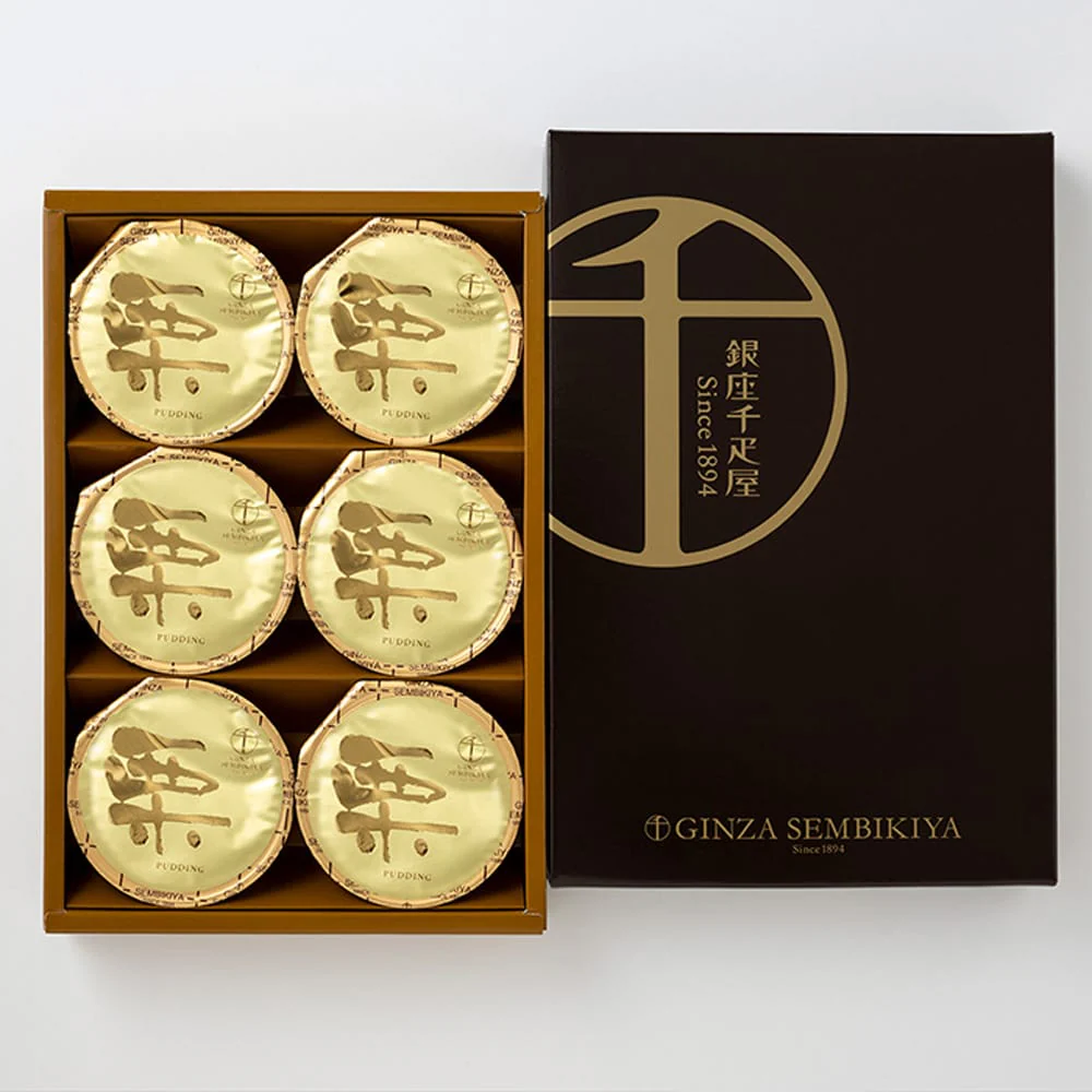 ◆銀座千疋屋 新 銀座マロンプリン6個×1箱 ◇ 【直送品】 返品・キャンセル・他商品と同時購入は不可