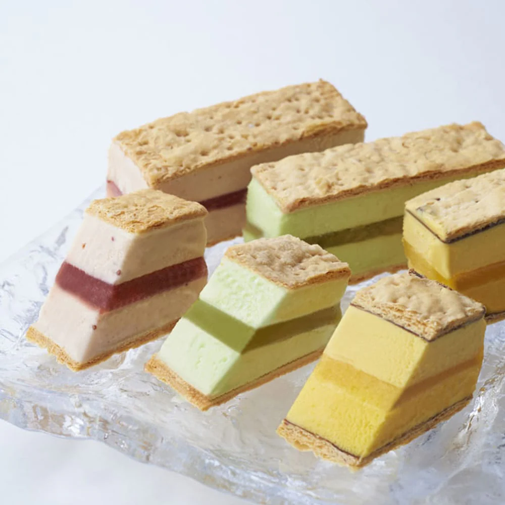 ◆銀座千疋屋 銀座ミルフィーユアイス×1箱 ◇ 【直送品】 返品・キャンセル・他商品と同時購入は不可 - Image 2