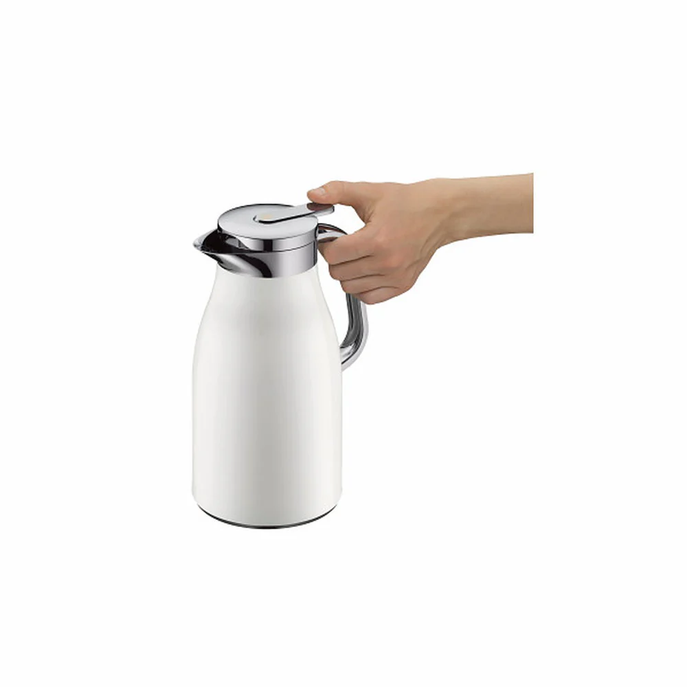 アルフィ ファルベ 真空断熱ポット（1l）ココナッツホワイト 【直送品】 返品・キャンセル・他商品と同時購入は不可 - Image 4