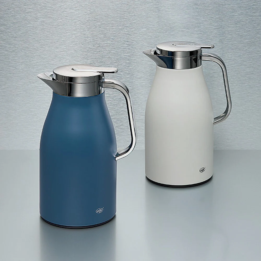 アルフィ ファルベ 真空断熱ポット（1l）ダークデニムマット 【直送品】 返品・キャンセル・他商品と同時購入は不可 - Image 2
