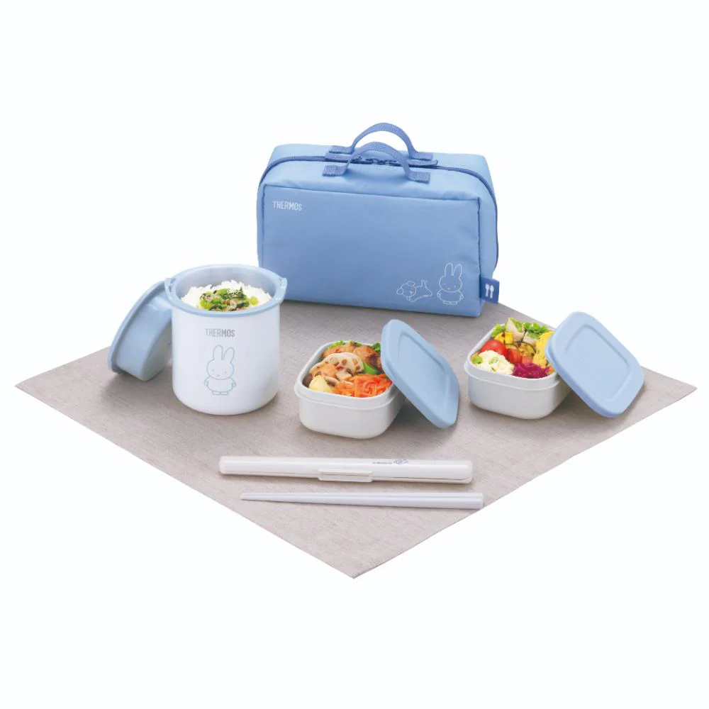 サーモス 保温弁当箱 DBQ-257B ASB 【直送品】 返品・キャンセル・他商品と同時購入は不可 - Image 4