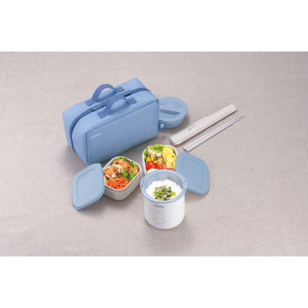 サーモス 保温弁当箱 DBQ-257B ASB 【直送品】 返品・キャンセル・他商品と同時購入は不可 - Image 5