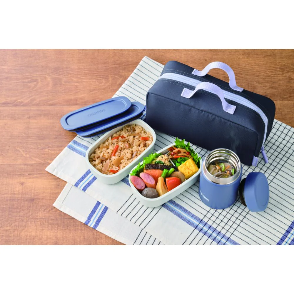 サーモス 真空断熱スープランチセット JEH-800 GNV 【直送品】 返品・キャンセル・他商品と同時購入は不可 - Image 5