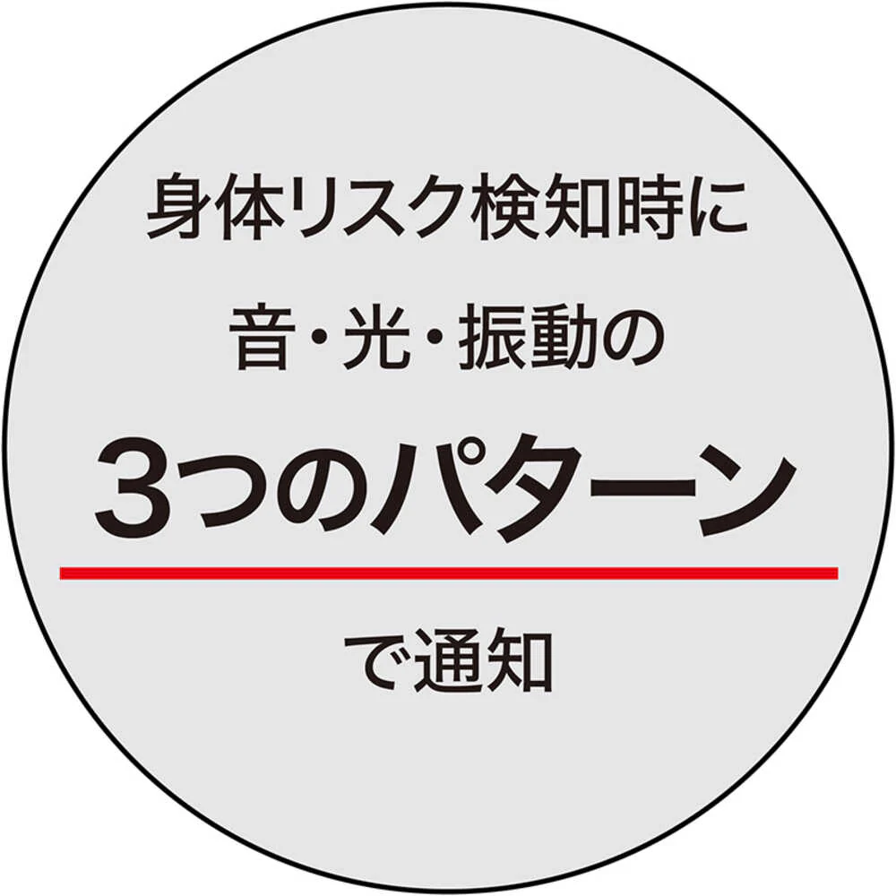 熱中症アラートバンドタイプ N2408 【直送品】 返品・キャンセル・他商品と同時購入は不可 - Image 2