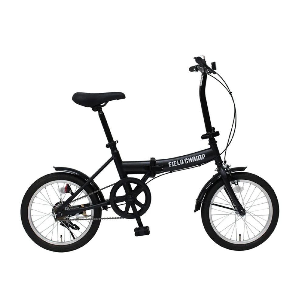 MC719 16インチ折畳み自転車BK 【直送品】 返品・キャンセル・他商品と同時購入は不可