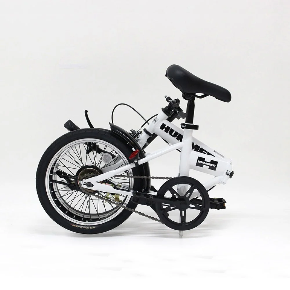 MB380 HUMMER ノーパンク16インチ折畳自転車WH 【直送品】 返品・キャンセル・他商品と同時購入は不可 - Image 2