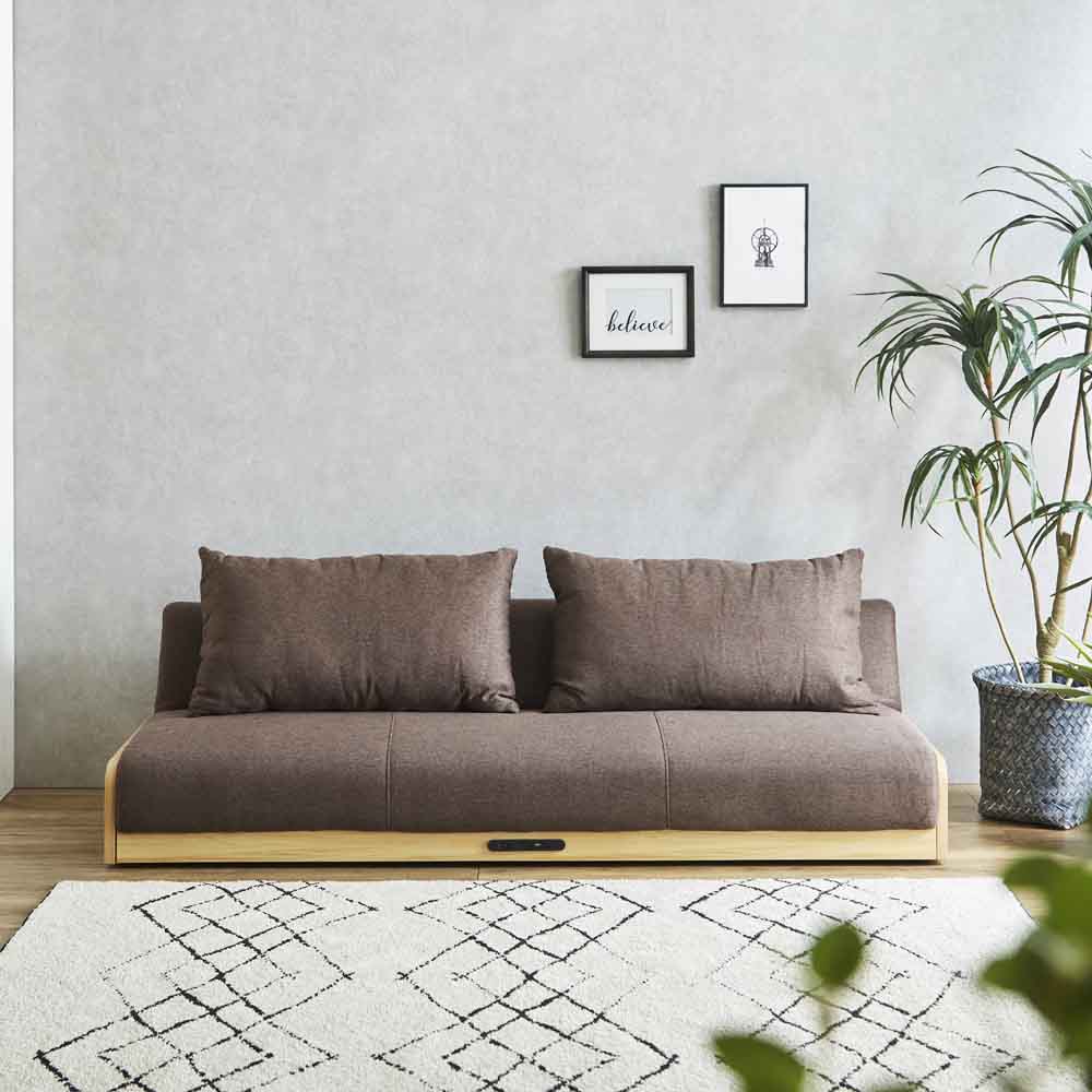 ナチュラルでモダンなソファーベッド SB-BFN 【直送品】 返品・キャンセル・他商品と同時購入は不可 - Image 6