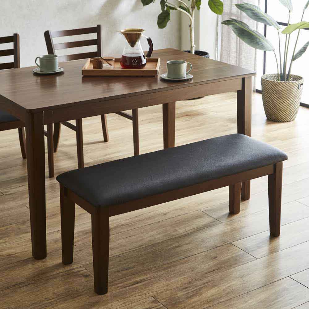 幅120cmダイニング4点セット DC-ERN-4-BR 【直送品】 返品・キャンセル・他商品と同時購入は不可 - Image 6