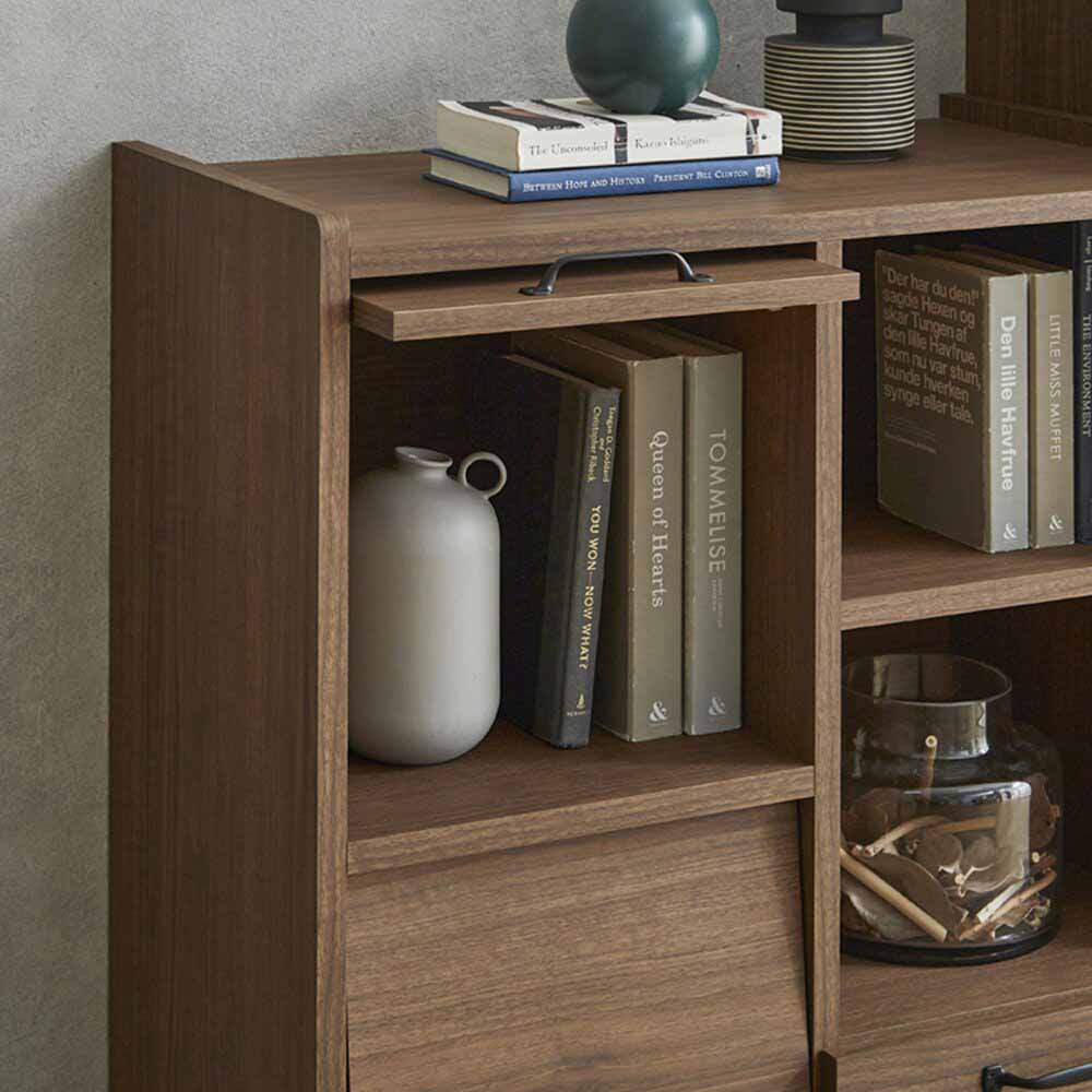 北欧風国産幅72cmの国産キャビネット CN-GY-W72-WN 【直送品】 返品・キャンセル・他商品と同時購入は不可 - Image 3