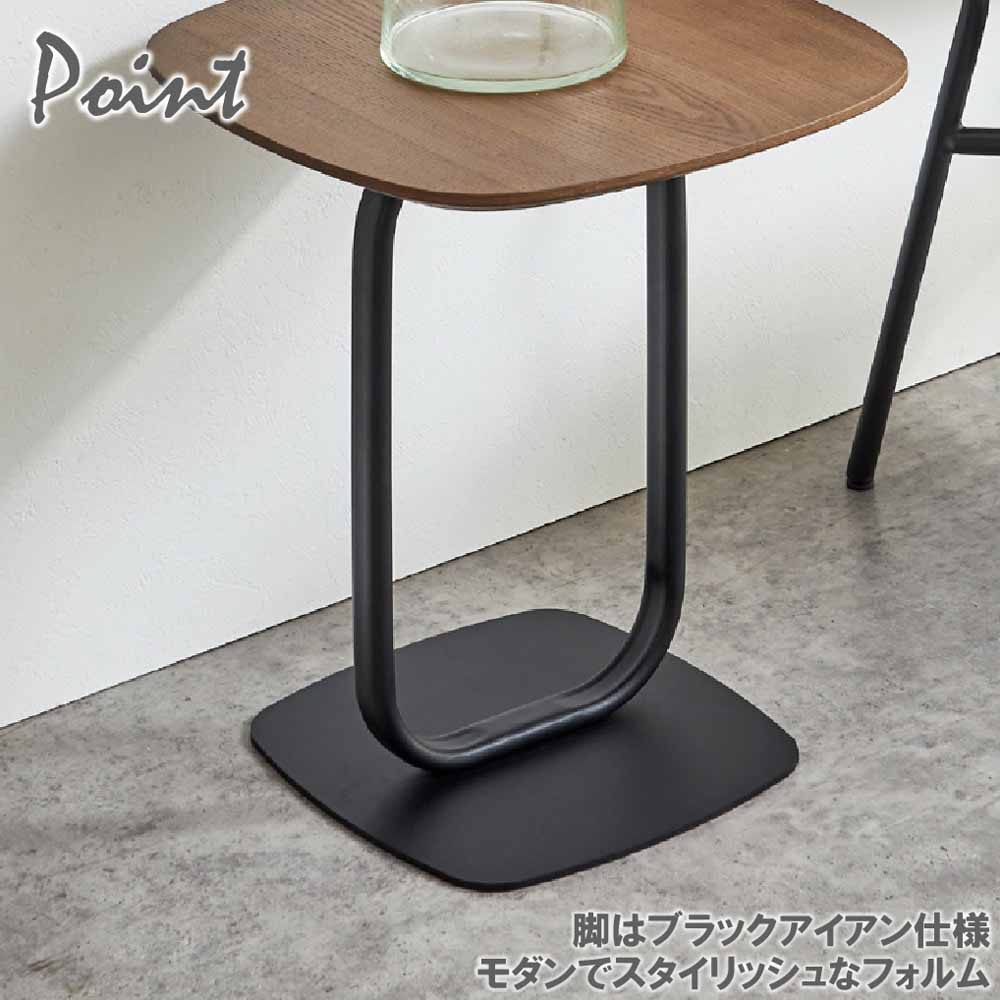 ブラックアイアンのスマートなサイドテーブル ST-NMN 【直送品】 返品・キャンセル・他商品と同時購入は不可 - Image 5