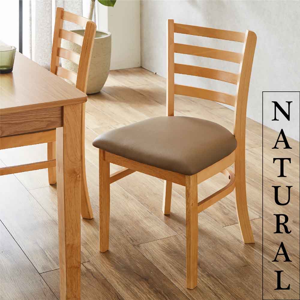 ダイニングチェアー2脚組 DCHAIR-ERN-NA 【直送品】 返品・キャンセル・他商品と同時購入は不可 - Image 5