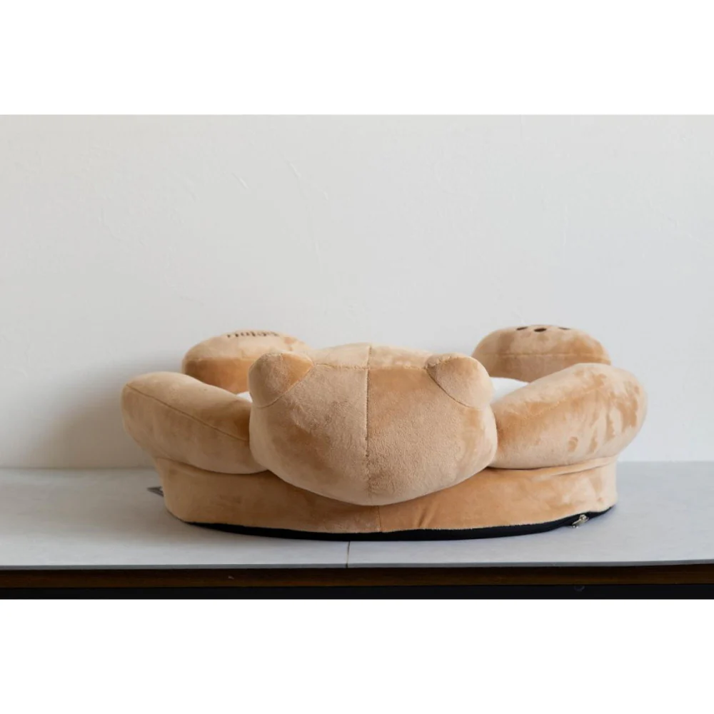 ペット用クッションベッド ねむくまベッド BED-KUMA01 【直送品】 返品・キャンセル・他商品と同時購入は不可 - Image 3