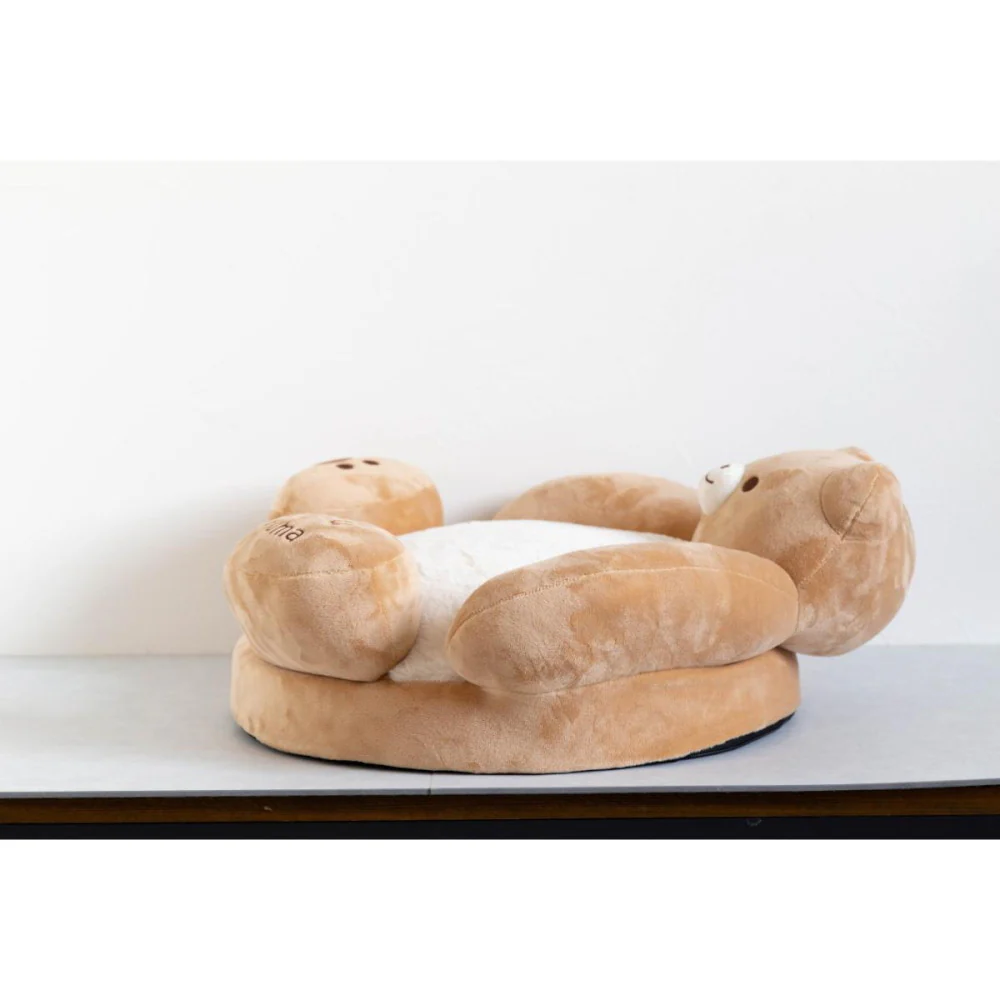 ペット用クッションベッド ねむくまベッド BED-KUMA01 【直送品】 返品・キャンセル・他商品と同時購入は不可 - Image 4