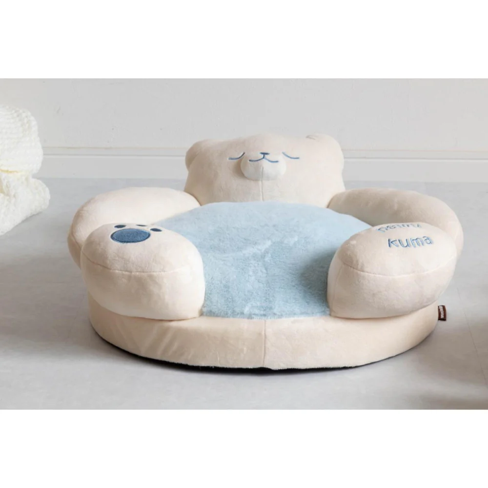 ペット用クッションベッド ねむくまベッド BED-KUMA02 【直送品】 返品・キャンセル・他商品と同時購入は不可 - Image 2