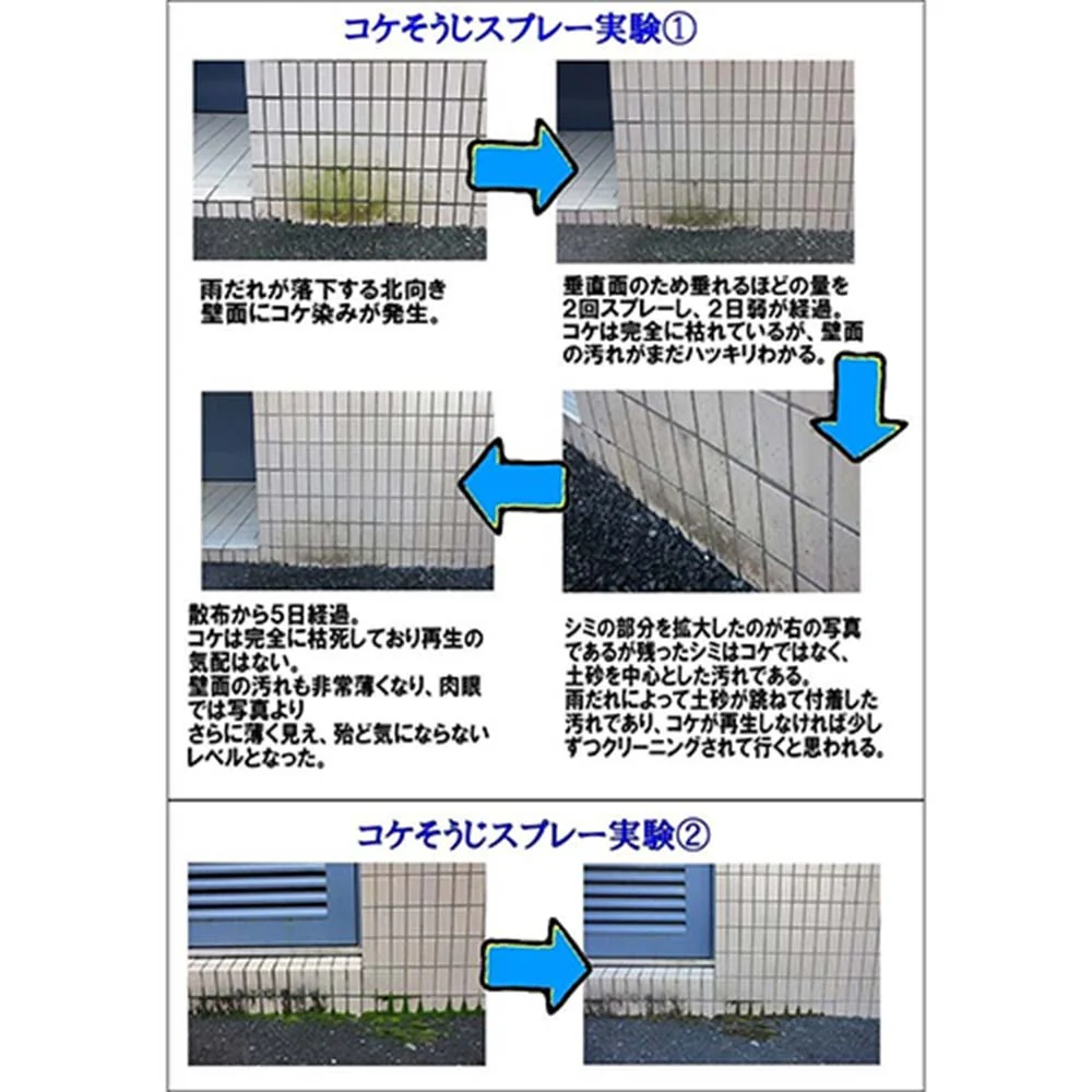 コケそうじ濃縮液 500ml 【直送品】 返品・キャンセル・他商品と同時購入は不可 - Image 3