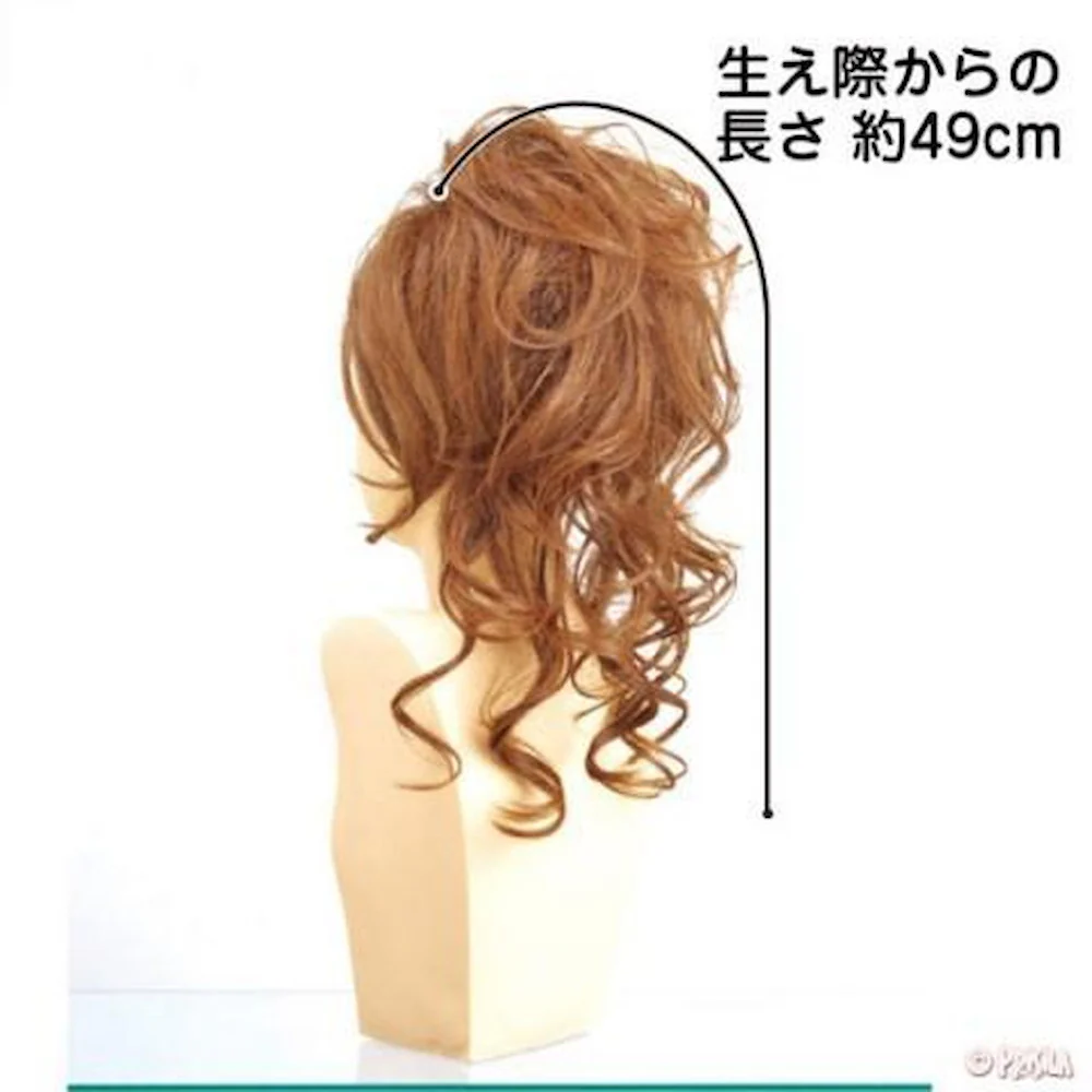 プリシラ ボリュ巻きウィッグ アネゴミディロング 耐熱 【直送品】 返品・キャンセル・他商品と同時購入は不可 - Image 2