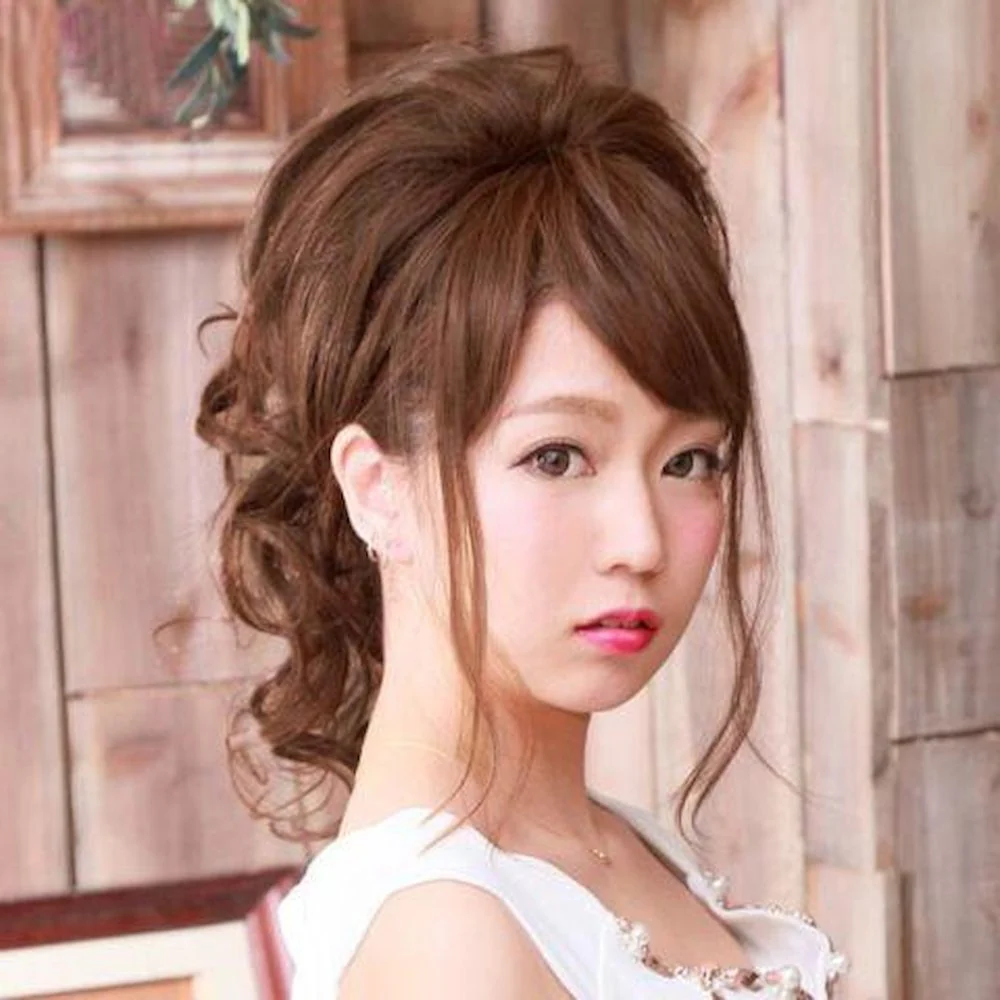 プリシラ ボリュ巻きウィッグ アネゴミディロング 耐熱 【直送品】 返品・キャンセル・他商品と同時購入は不可 - Image 3
