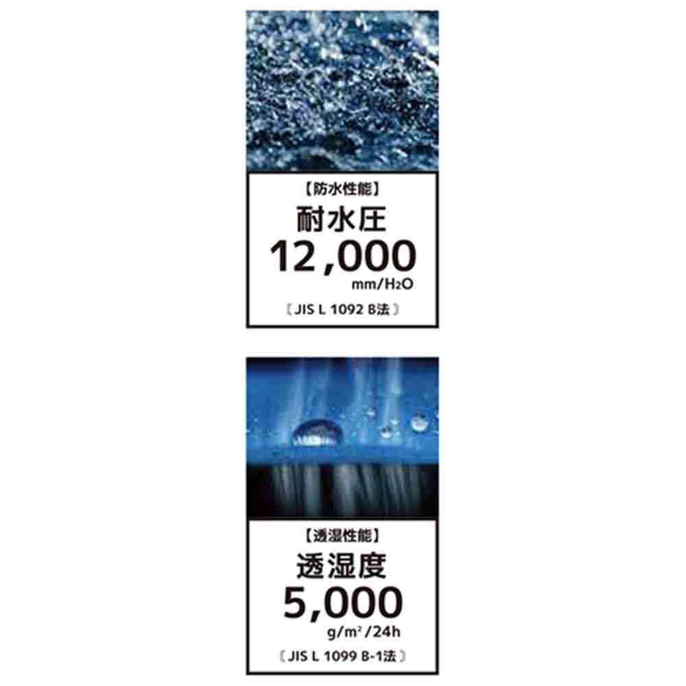 レインウエアアクロスレイン AG-8000ブルーL 【直送品】 返品・キャンセル・他商品と同時購入は不可 - Image 6