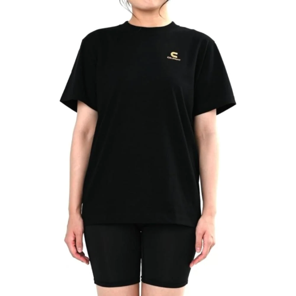 コロバニィ コットン Tシャツ L ブラック 10616L 【直送品】 返品・キャンセル・他商品と同時購入は不可 - Image 2