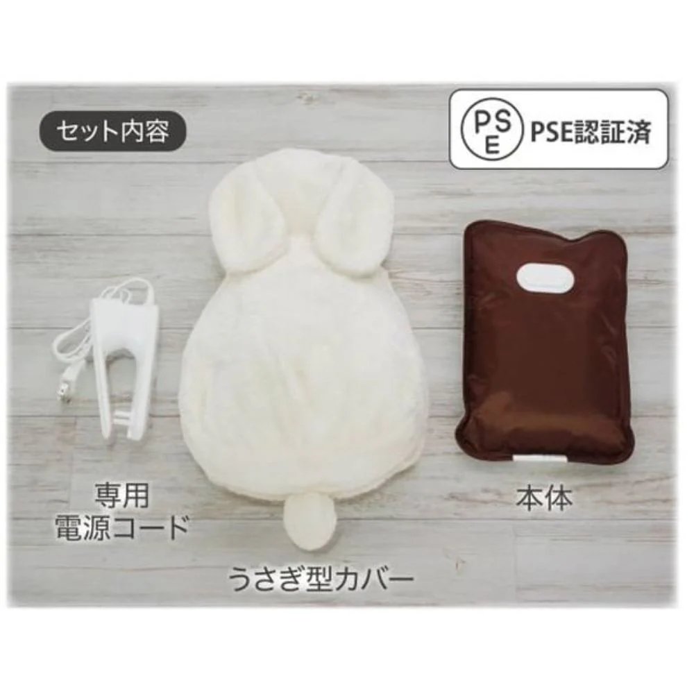 蓄熱式湯たんぽぽかうさホワイティー POKAUSA 【直送品】 返品・キャンセル・他商品と同時購入は不可 - Image 10