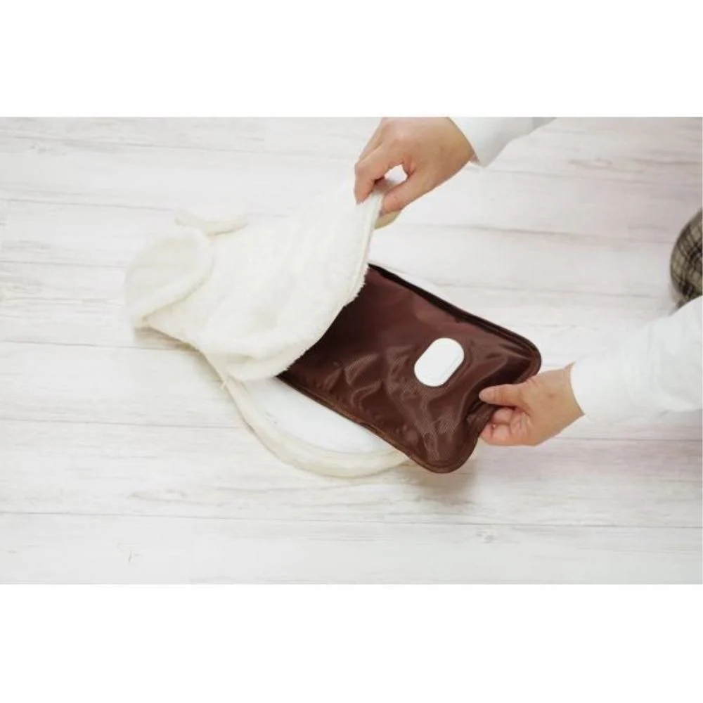 蓄熱式湯たんぽぽかうさホワイティー POKAUSA 【直送品】 返品・キャンセル・他商品と同時購入は不可 - Image 4