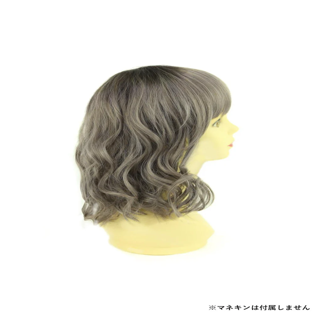 プリシラ オールカラーウィッグ ハニーウェーブボブ 耐熱 【直送品】 返品・キャンセル・他商品と同時購入は不可 - Image 2