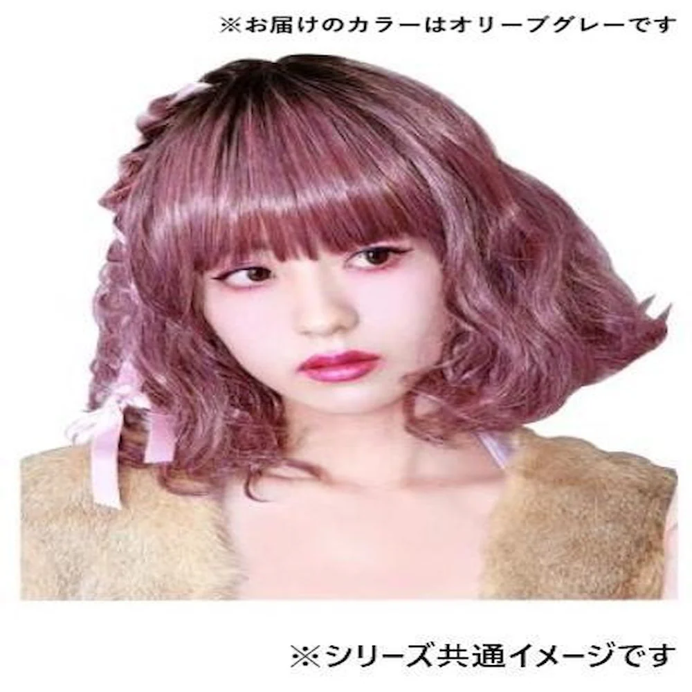 プリシラ オールカラーウィッグ ハニーウェーブボブ 耐熱 【直送品】 返品・キャンセル・他商品と同時購入は不可 - Image 5