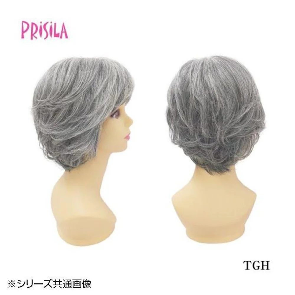 プリシラ オールウィッグ ミセス エアリーカールショート 耐熱 【直送品】 返品・キャンセル・他商品と同時購入は不可 - Image 2