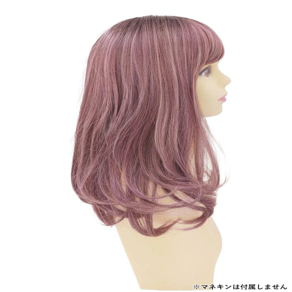 プリシラ オールウィッグ グラデ フリルカールミディ 耐熱 【直送品】 返品・キャンセル・他商品と同時購入は不可 - Image 3