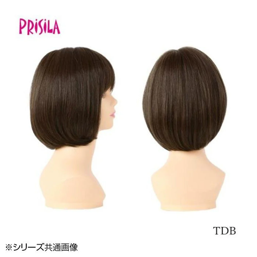 プリシラ ミセスオールウィッグ ネオクラシックボブ 耐熱 【直送品】 返品・キャンセル・他商品と同時購入は不可 - Image 2