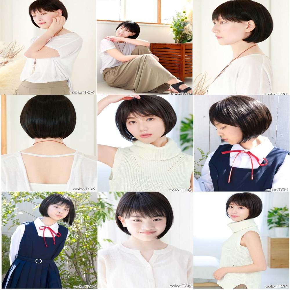 プリシラ 帽子ウィッグフィットショートボブ耐熱ショコラブラック 【直送品】 返品・キャンセル・他商品と同時購入は不可 - Image 6