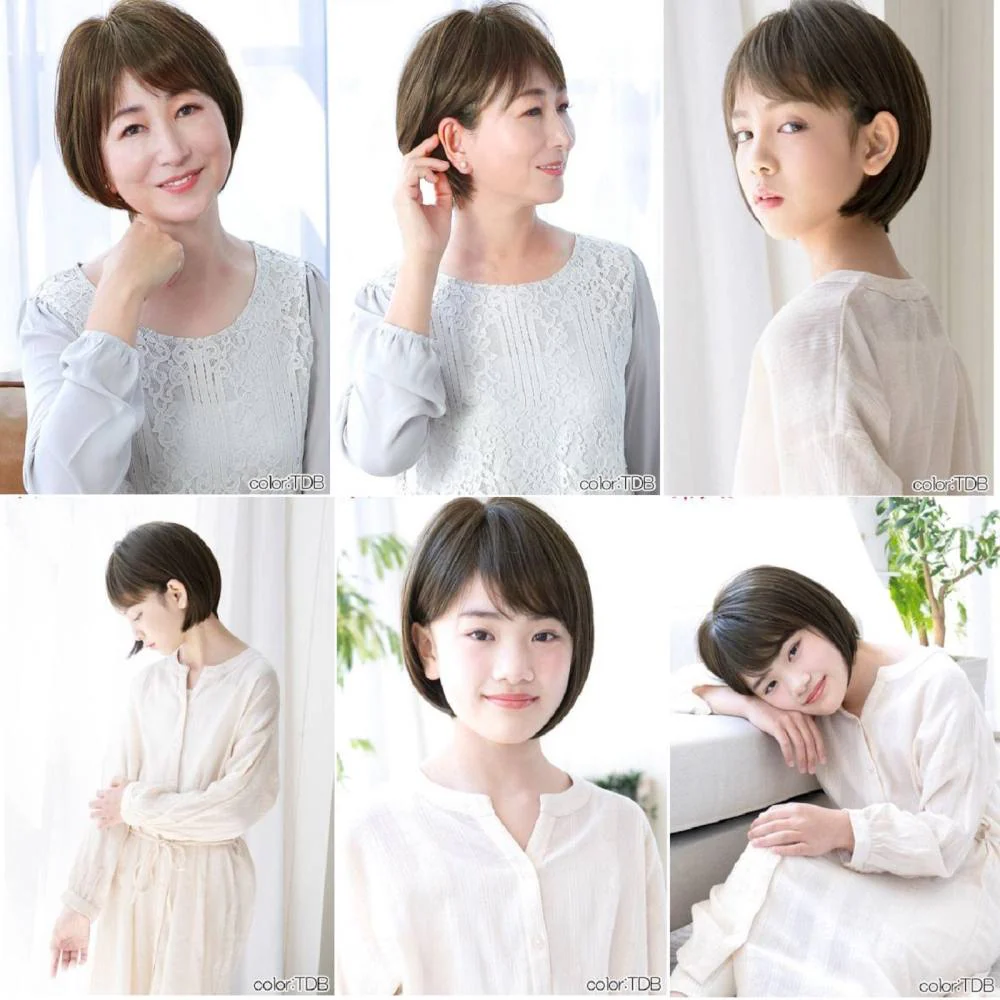プリシラ 帽子ウィッグフィットショートボブ耐熱 ダークブラウン 【直送品】 返品・キャンセル・他商品と同時購入は不可 - Image 6