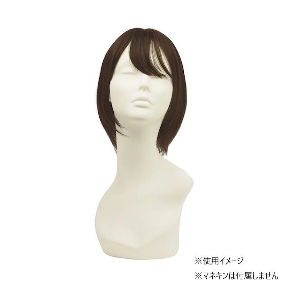 プリシラ 五分ウィッグ人毛100%ロング アッシュブラウン 【直送品】 返品・キャンセル・他商品と同時購入は不可