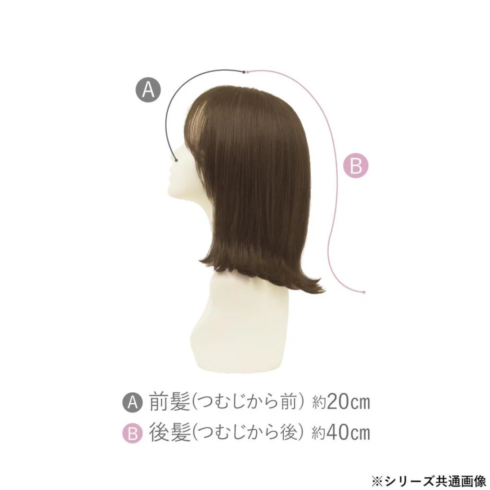 プリシラ 帽子ウィッグリラックス 外ハネボブ 耐熱 【直送品】 返品・キャンセル・他商品と同時購入は不可 - Image 4