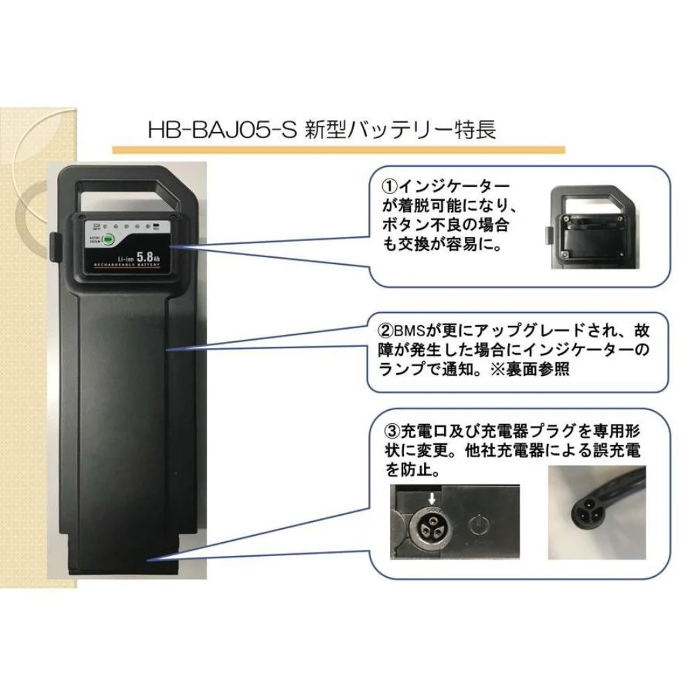 リチウムイオンバッテリー5.8Ah 【直送品】 返品・キャンセル・他商品と同時購入は不可 - Image 3