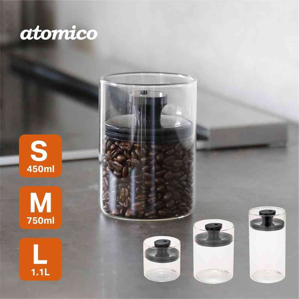 atomico アトミコ 耐熱ガラスキャニスター L 1個 - Image 19