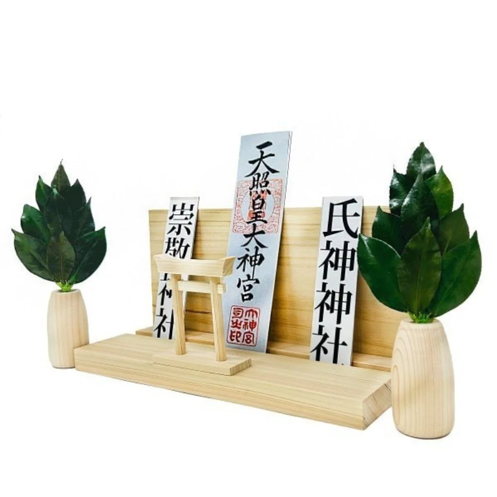 ミニ S 榊 鳥居付き神棚大セット ST-037 【直送品】 返品・キャンセル・他商品と同時購入は不可 - Image 2