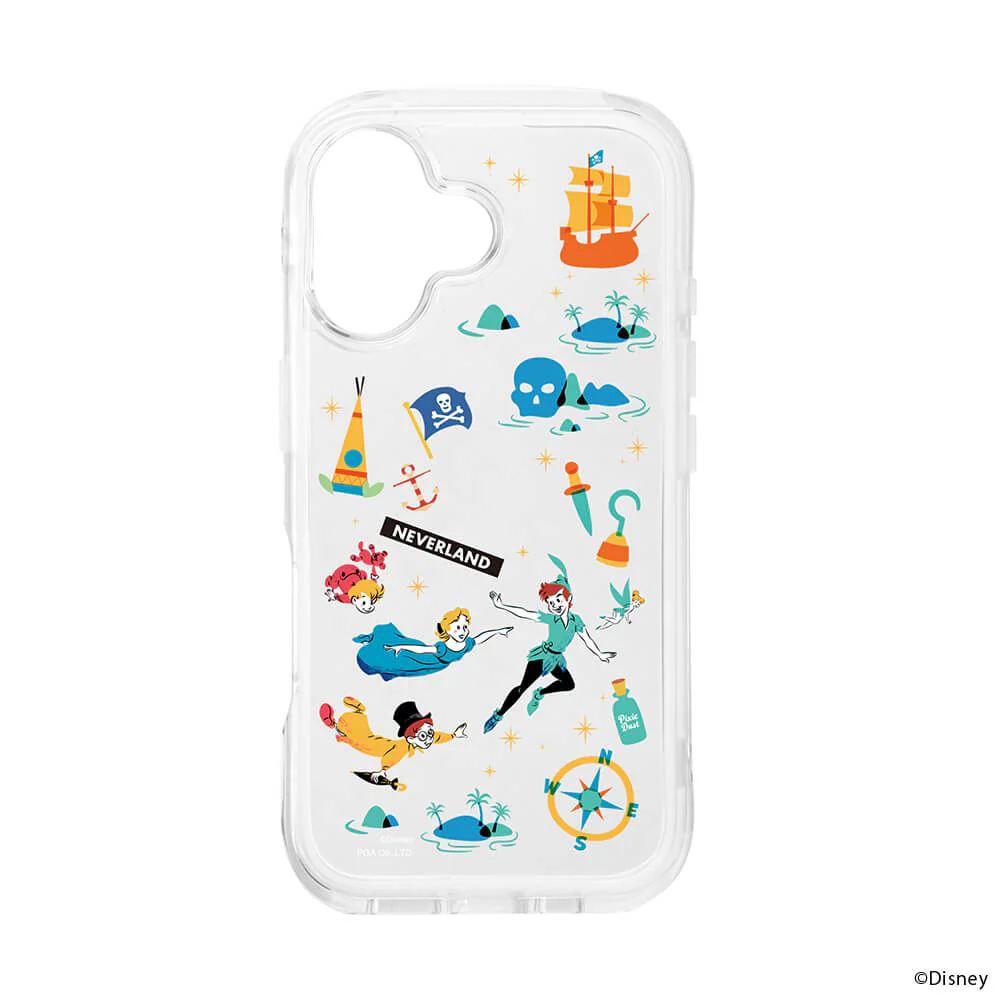 PGA iPhone 16用 エアクッションケース ピーター・パン PG-D24APT03PTR 40g - Image 3