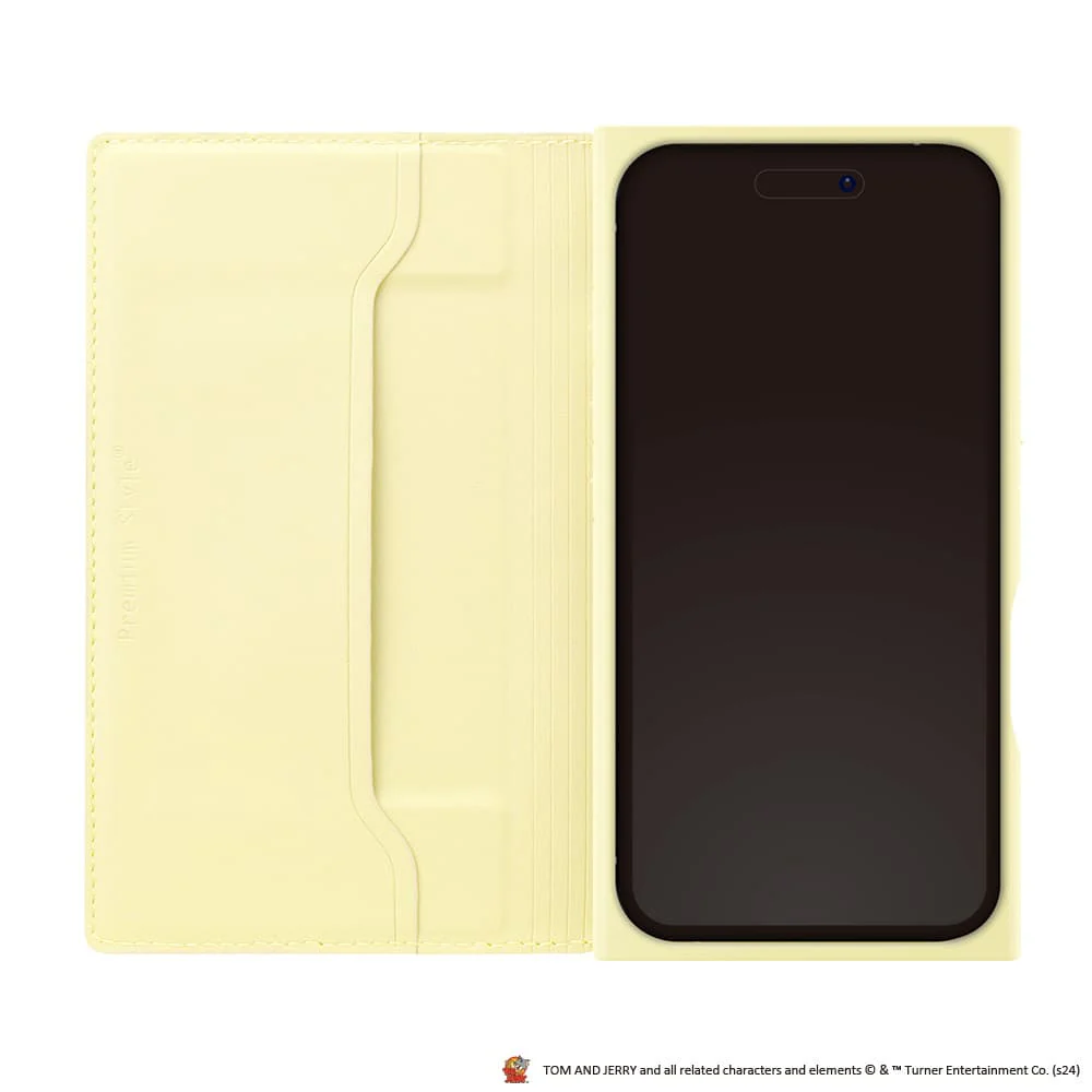 PGA iPhone 16用 クリアフリップケース(サガラ刺繍) ジェリー PG-W24ACF02JER - Image 9