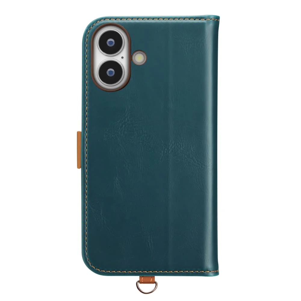 PGA iPhone 17用 フリップカバー ブルー PG-25AFP01BL 80g - Image 5