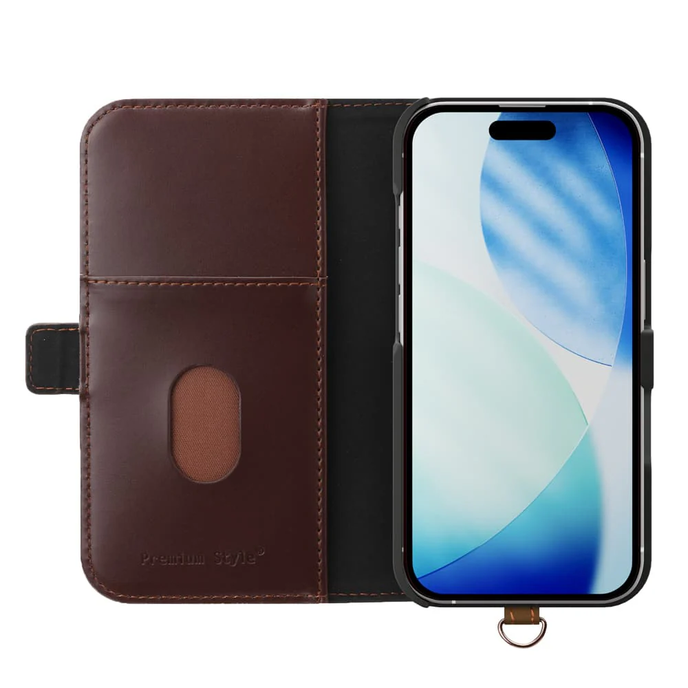 PGA iPhone 17用 フリップカバー ブラック PG-25AFP02BK 80g - Image 4