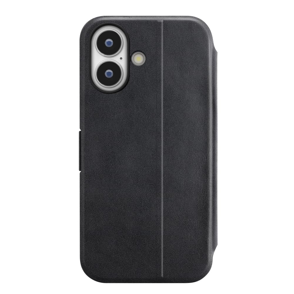 PGA iPhone 17用 スリムフリップカバー ブラック PG-25AFP06BK 65g - Image 5
