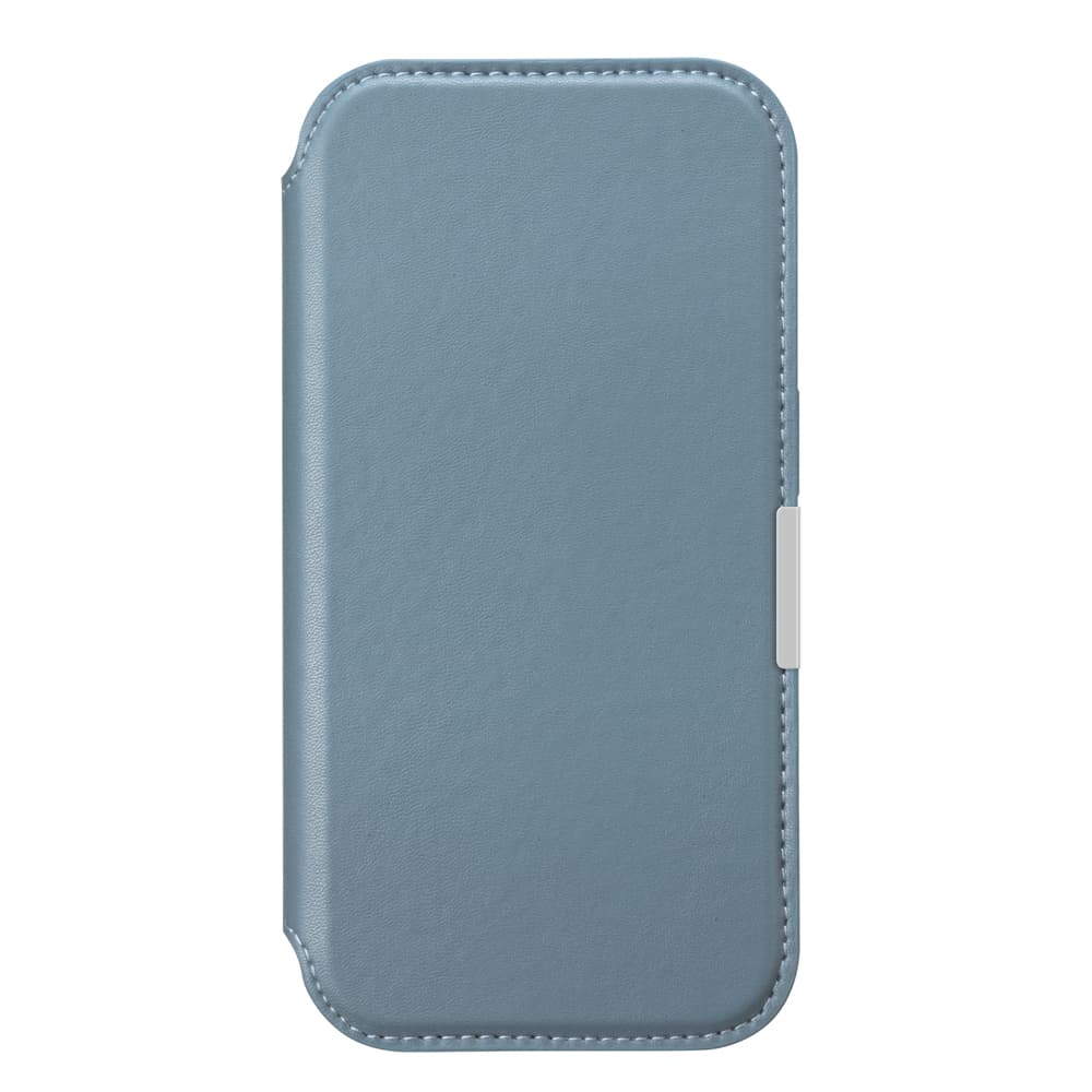 PGA iPhone 17用 ガラスフリップケース ブルー PG-25AGF03BL 65g - Image 3