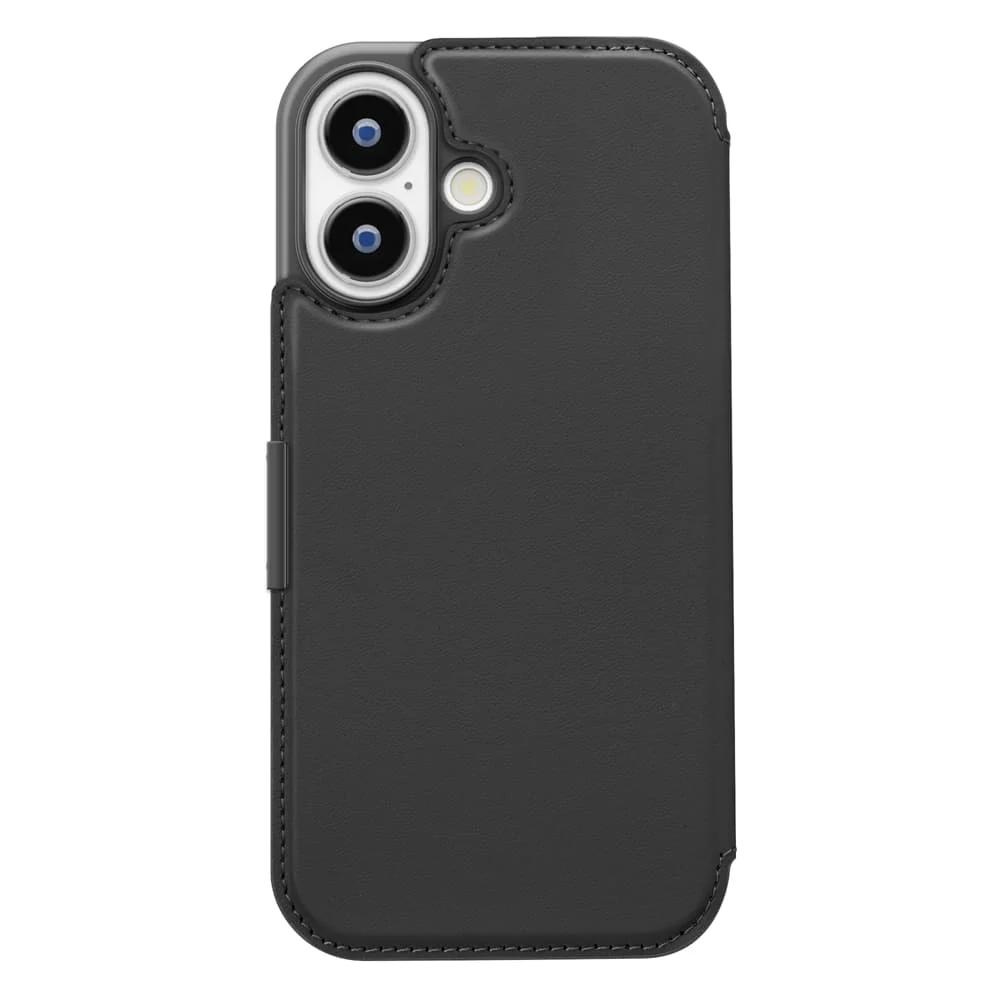 PGA iPhone 17用 バックフリップケース ブラック PG-25ABF01BK 65g - Image 3